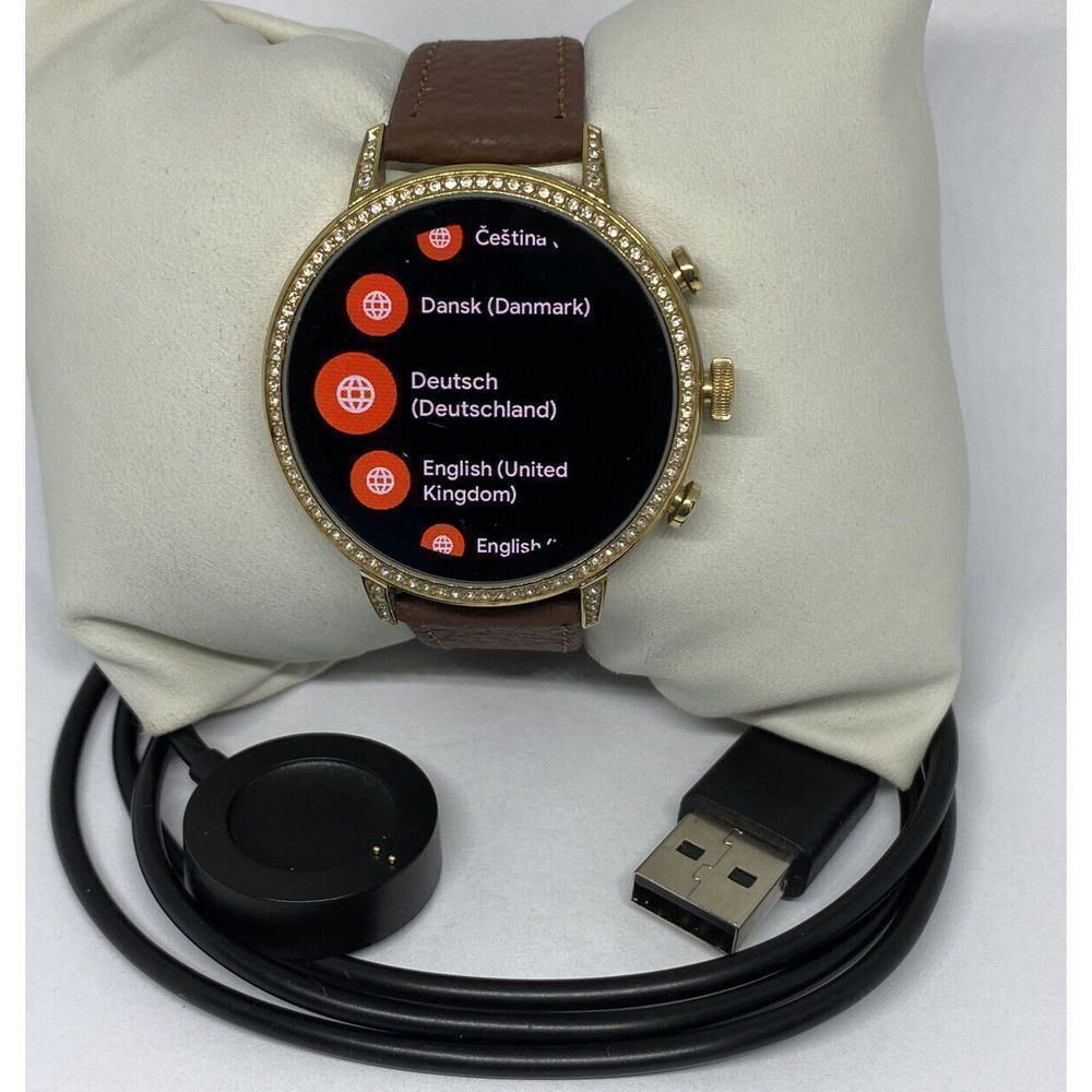 Fossil Gen 4 Authentic Digital Dial Smart Watch Custom Band FTW6012 DC505